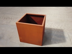 注文の屋外の庭の植木鉢プランター大きい金属