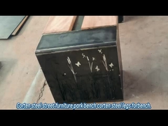 HNJBL カーテン 鋼鉄 田舎風の 現代の木板のベンチ